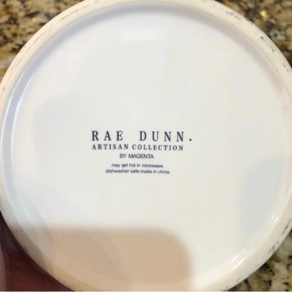 NWOT Rae Dunn “Savor” small dog or Cat Bowl